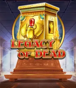 Try the Legacy of Dead game by Play'n GO with free spins and growing symbols, starting at bets from $0.10.